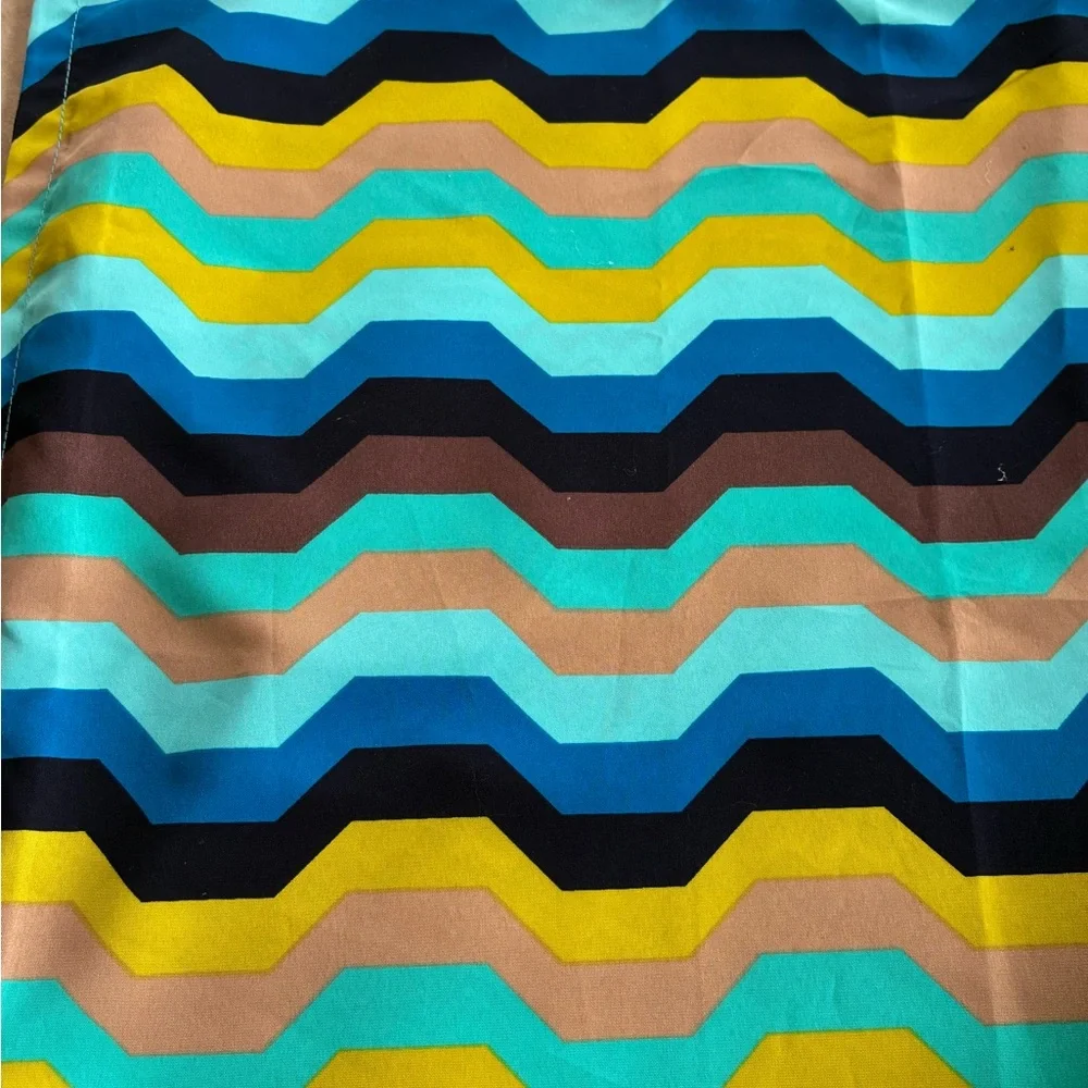 Missoni for Target Multicolor Chevron Pattern Shower Curtain- RARE!